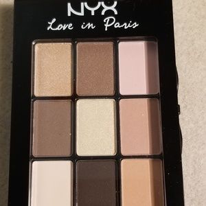 Love in Paris NYX Eye Shadow Palette Makeup NIB